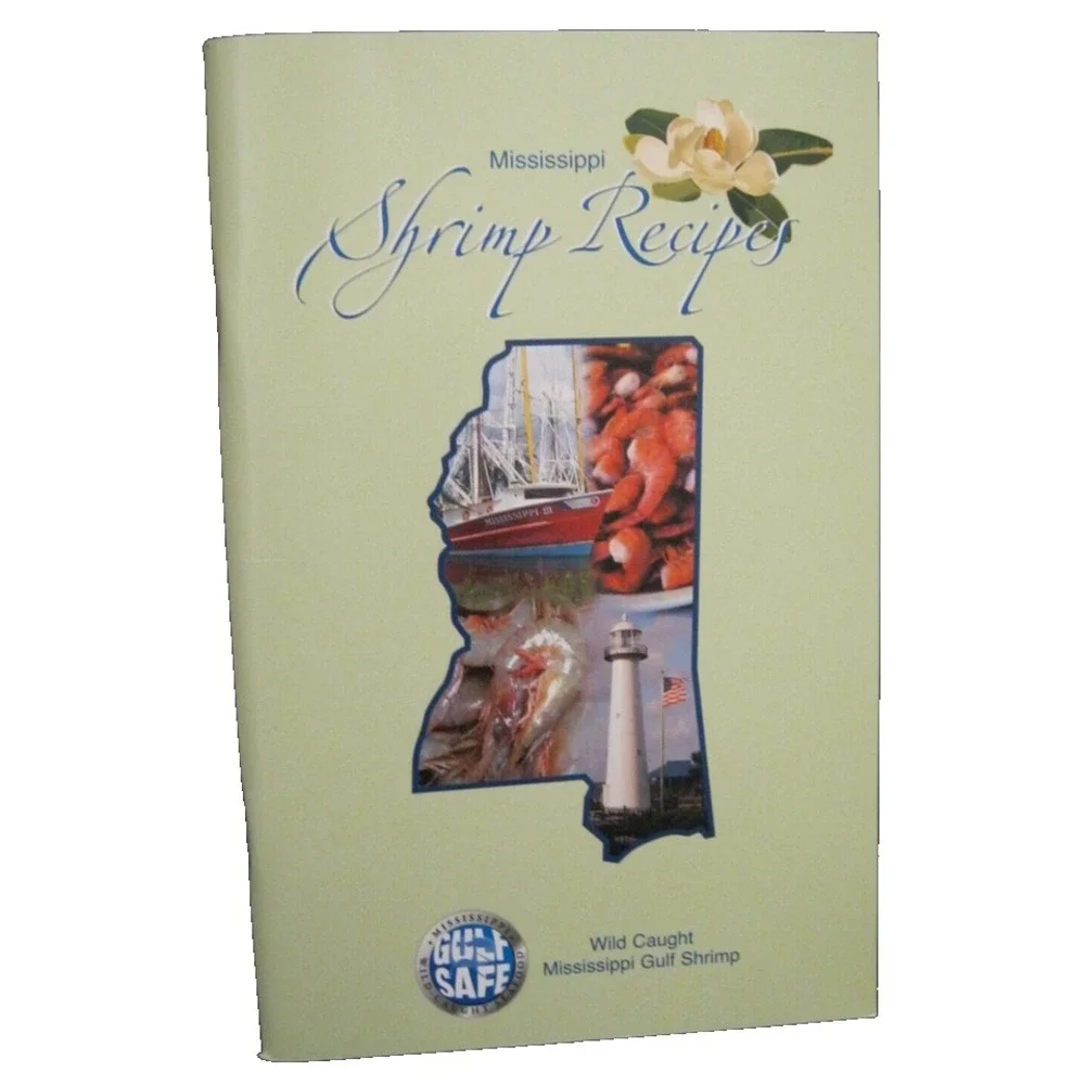 MISSISSIPPI SHRIMP RECIPES Softcover Cookbook DEPARTMENT OF MARINE RESOURCES New